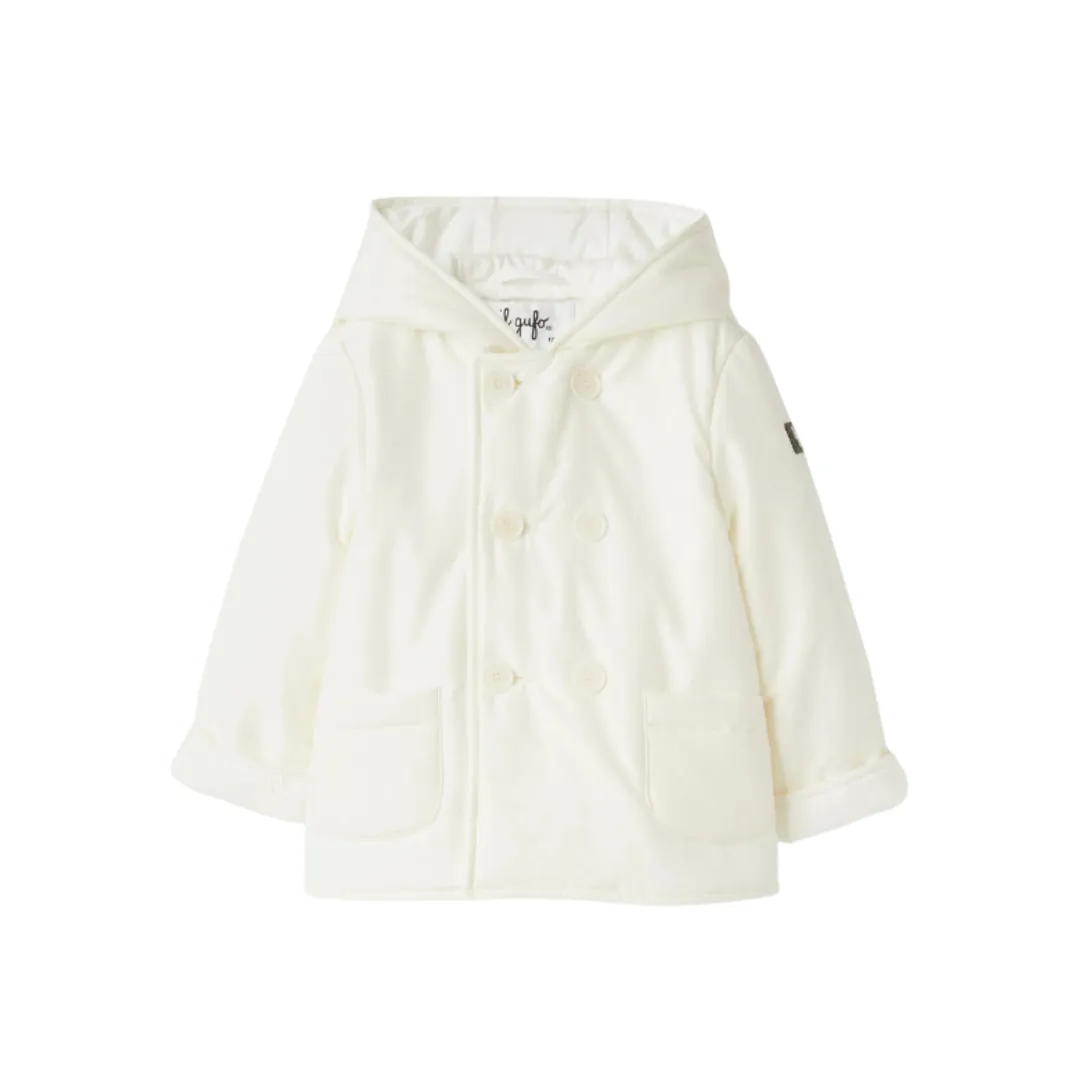 White Double Button Jacket